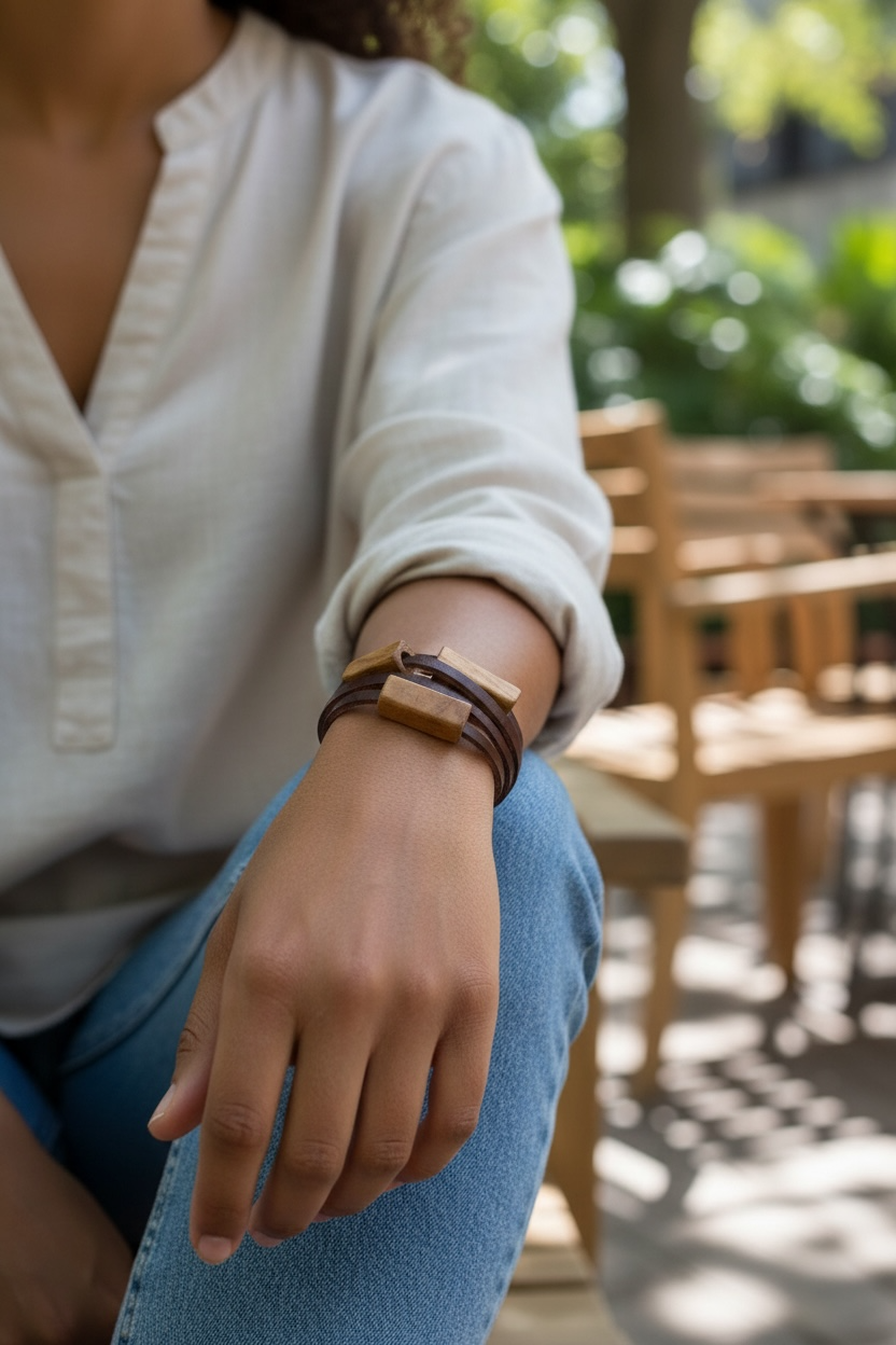 Armband läder