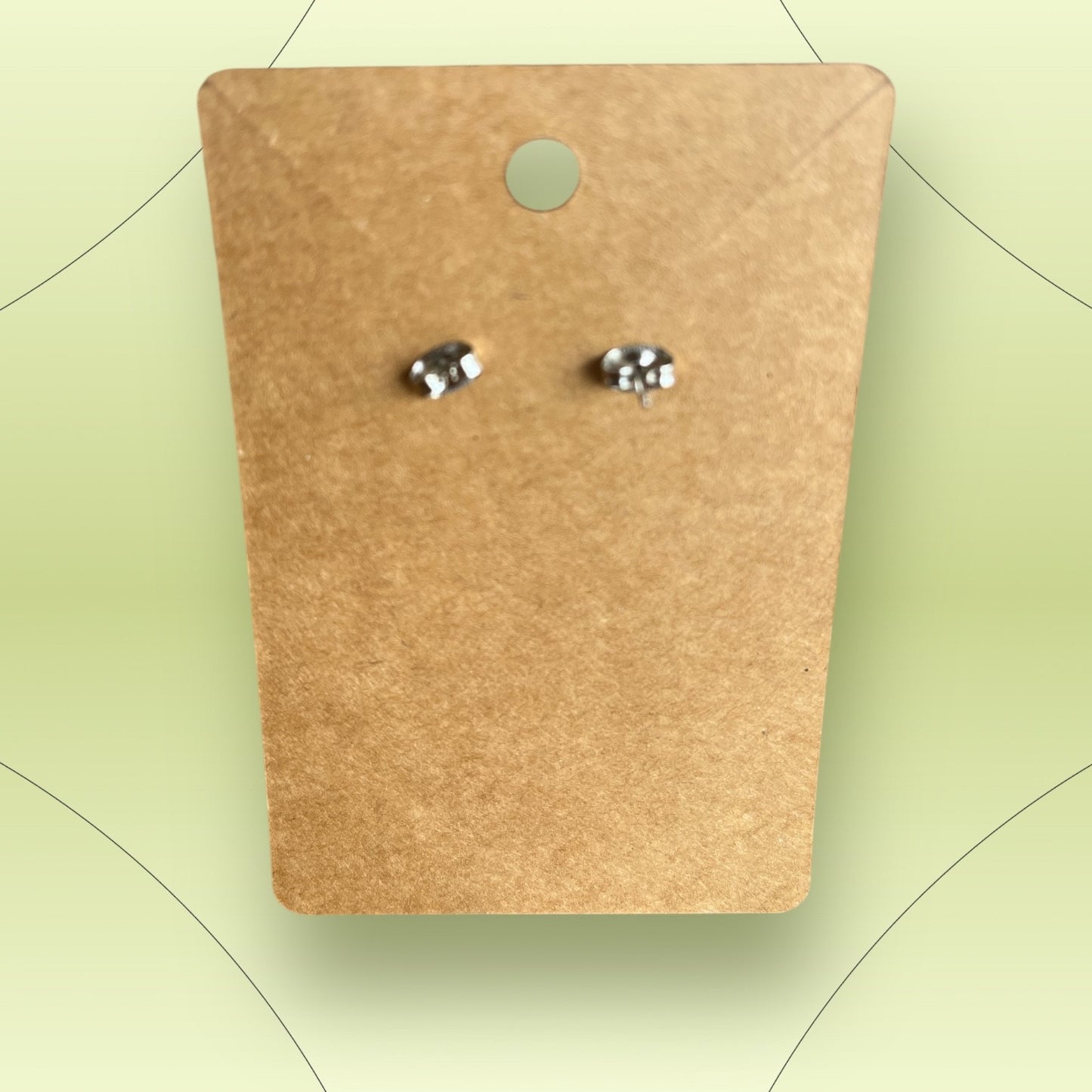 Earrings painted Wood Leaves and flowers - Träsmycken Hantverk- Bessie design handmade/ / Wooden jewelry