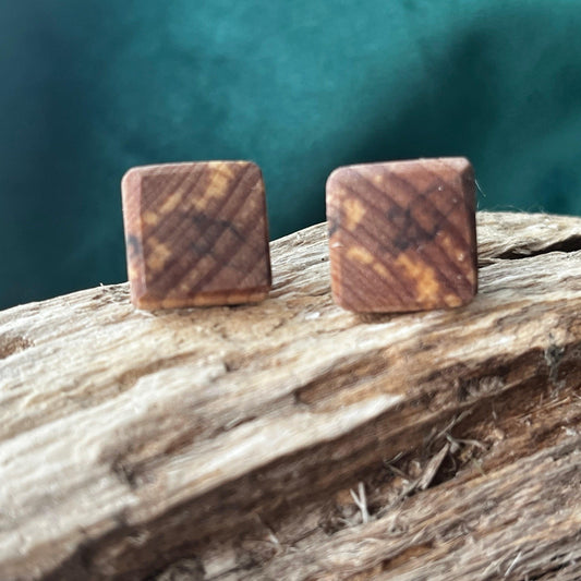 Träsmycken /Handmade Wood Earrings