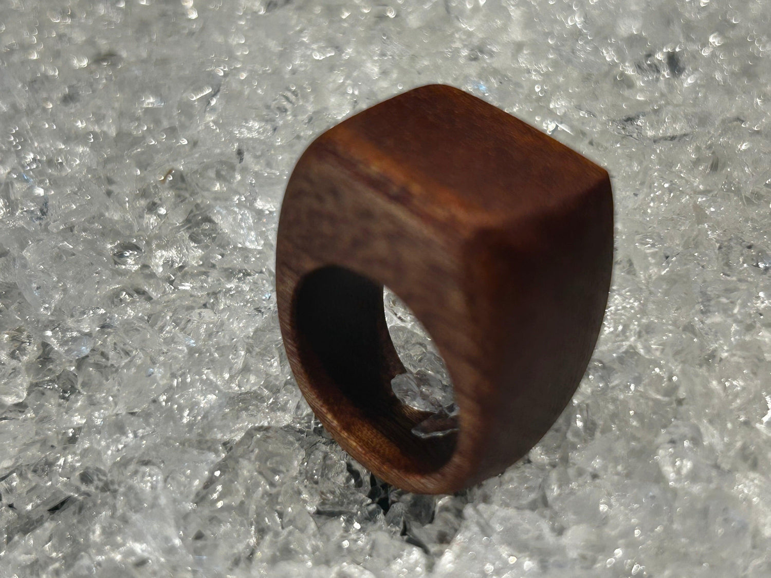 Träsmycken /Handmade wood ring - Träsmycken Hantverk- Bessie design handmade/ / Wooden jewelry