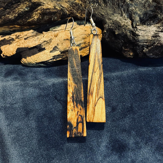 Träsmycken /Handmade Wood earrings