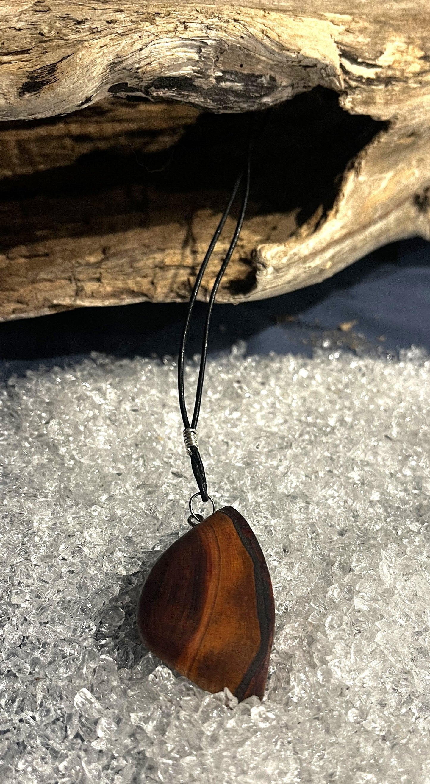 Träsmycken /Handmade Wood necklace