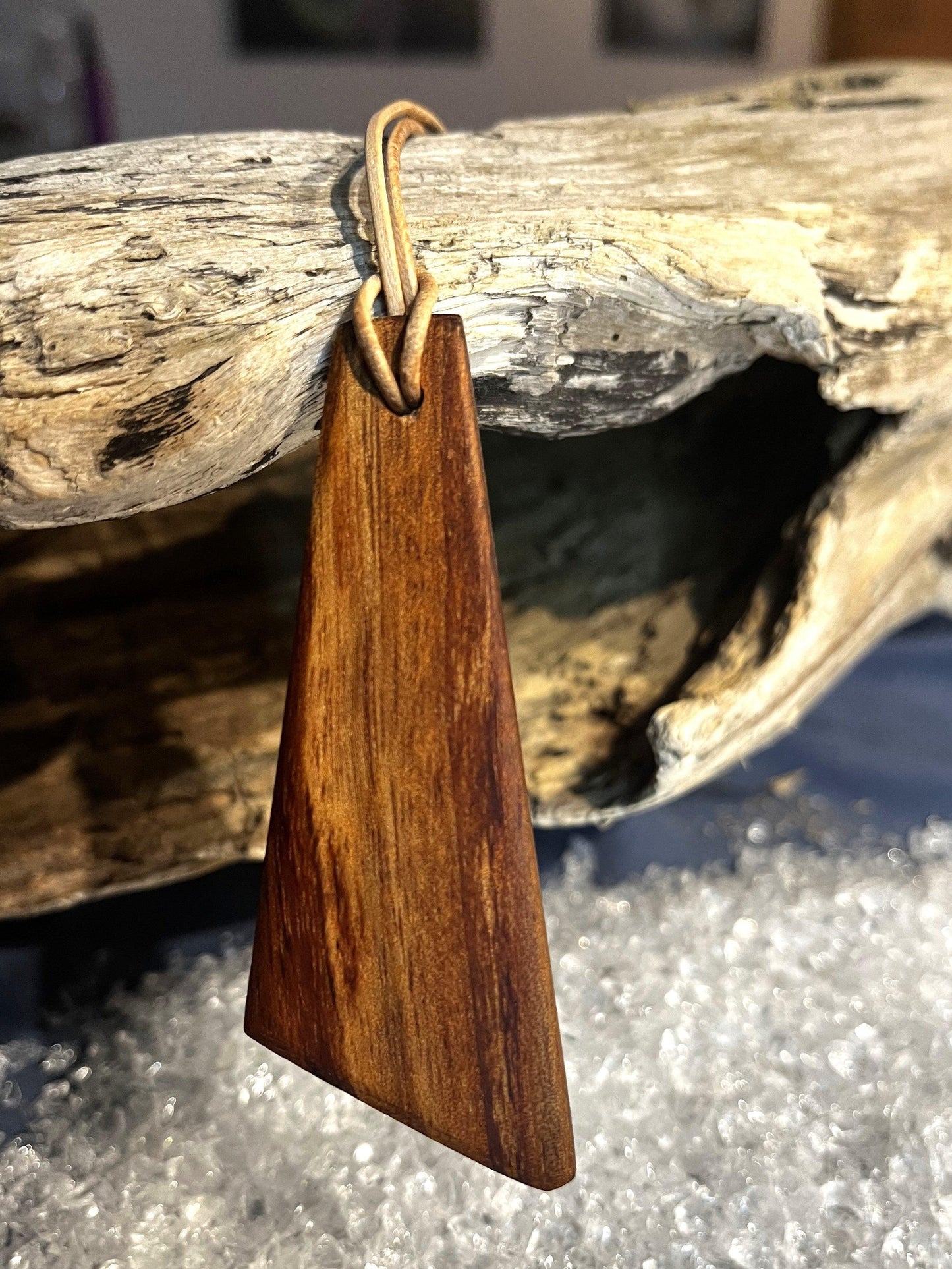 Träsmycken /Handmade Wood necklace